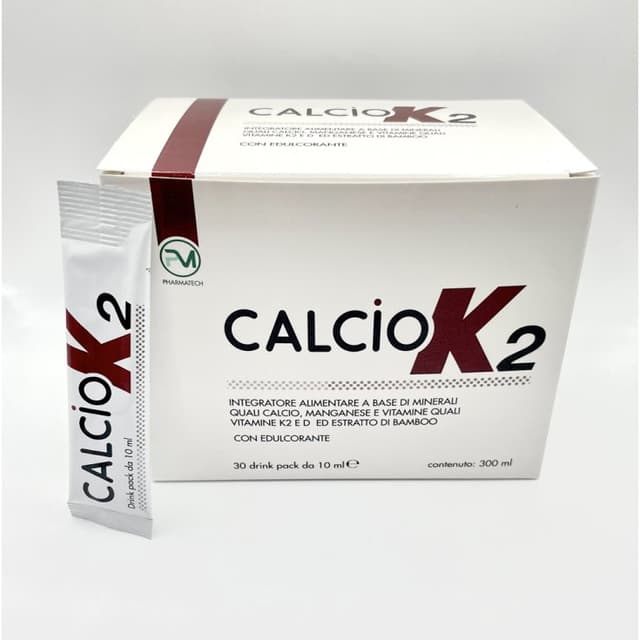 Calcium 507 mg + Vitamine D3 – 30 sachets | CalcioK2