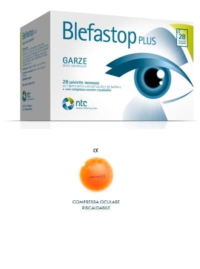Blefastop Plus – Augenhygiene-Tücher, 28 Stück
