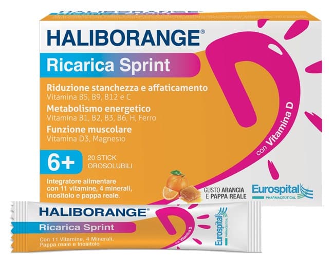 Haliborange Sprint – Ricarica 40 g