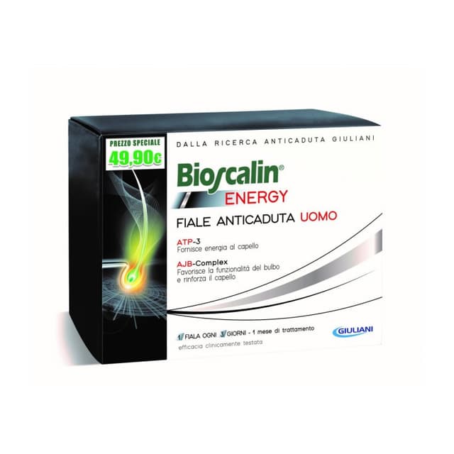 Bioscalin Energy – Ampoules capillaires