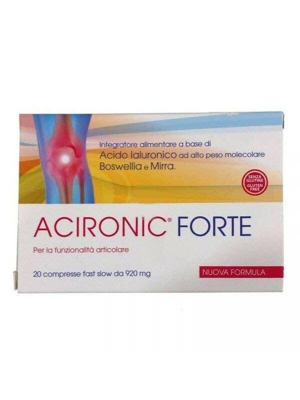 Acironic Forte – 20 comprimés Fast-Slow