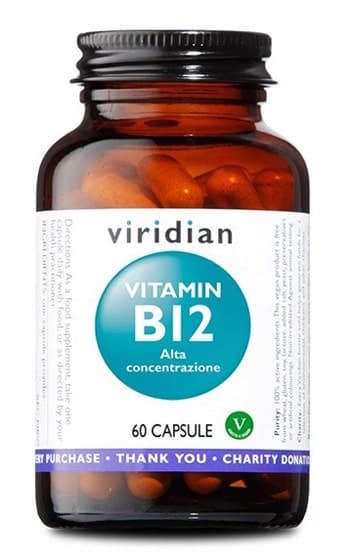 Viridian Vitamin B12 High – 60 gélules