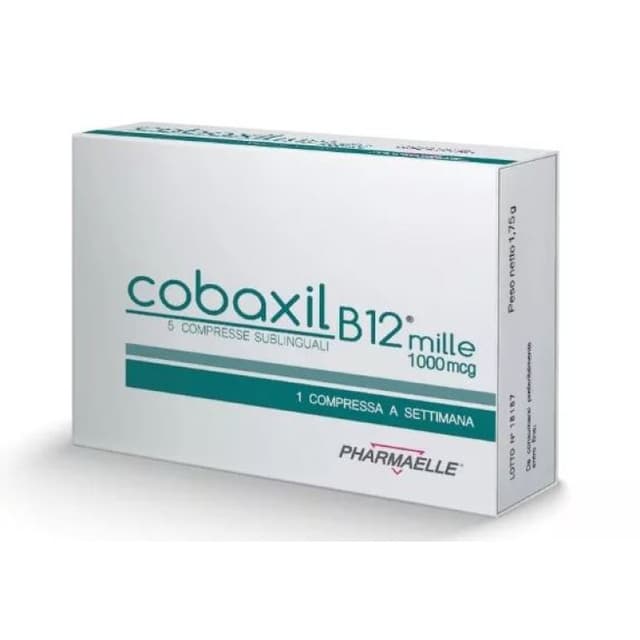 Vitamine B12 – 5 comprimés | Cobaxil B12 1000 mcg