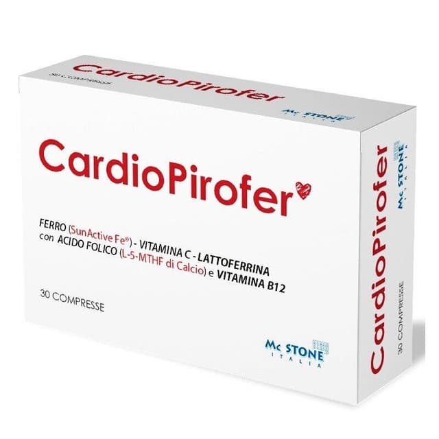 Fer + Multivitamines – 30 comprimés | Cardiopirofer