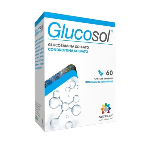 Glucosamine + Chondroïtine – 60 gélules vegan | Glucosol