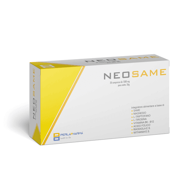 SAMe (S-adénosylméthionine) + Magnésium – 20 comprimés complément alimentaire | Neosame