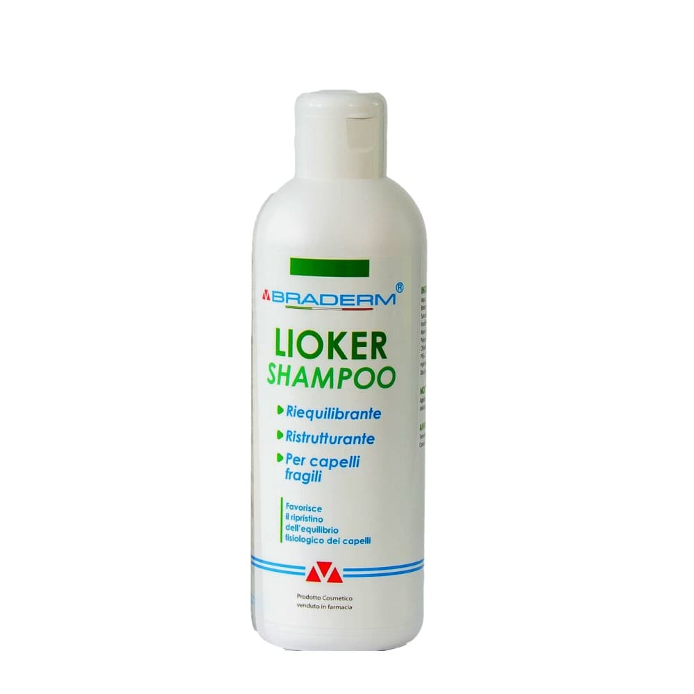 Braderm Lioker – 200 ml Shampoo