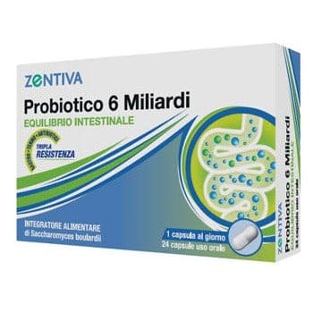 Zentiva Probiotique 6 Milliards – 24 gélules