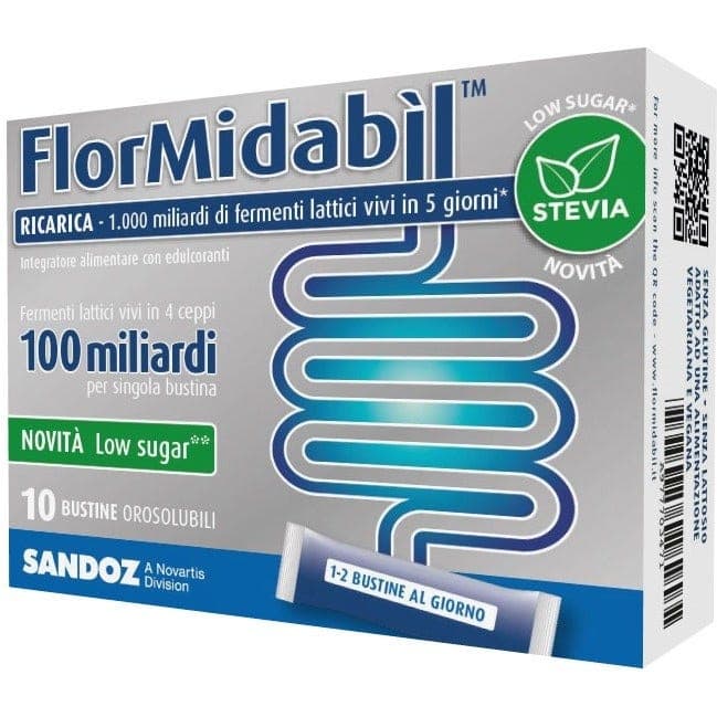 Flormidabil Ricarica – Sachets avec stévia