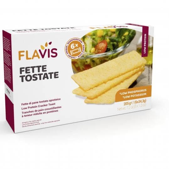 Flavis Tranches Grillées – Biscuits grillés 205 g