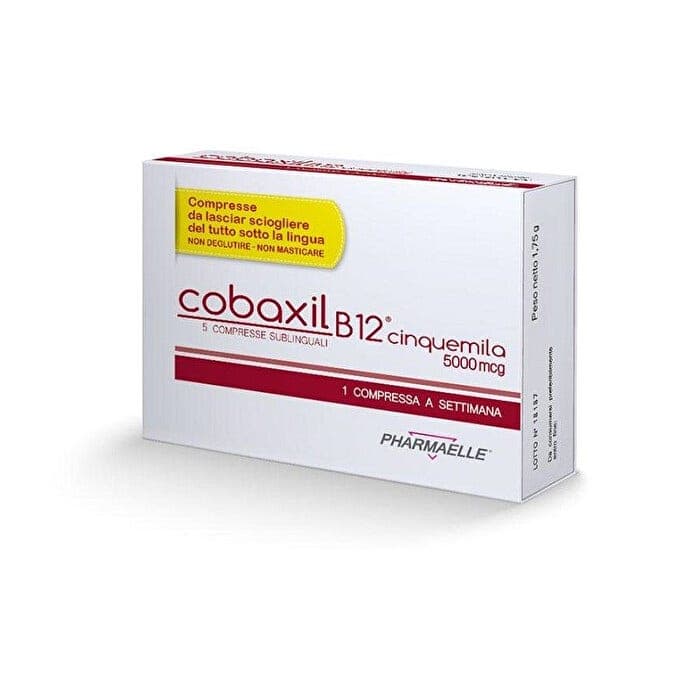 Cobaxil B12 5000 mcg – 5 comprimés