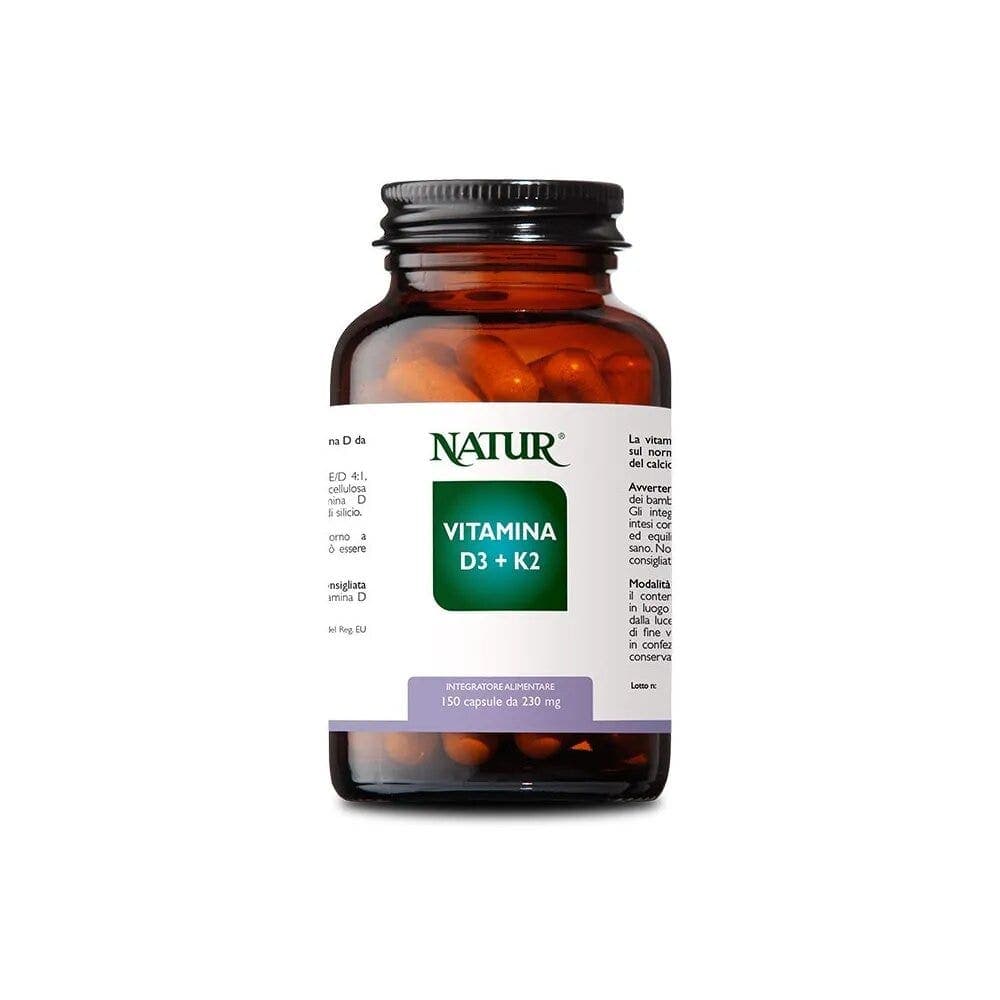 Vitamin D3+K2 – 150 gélules