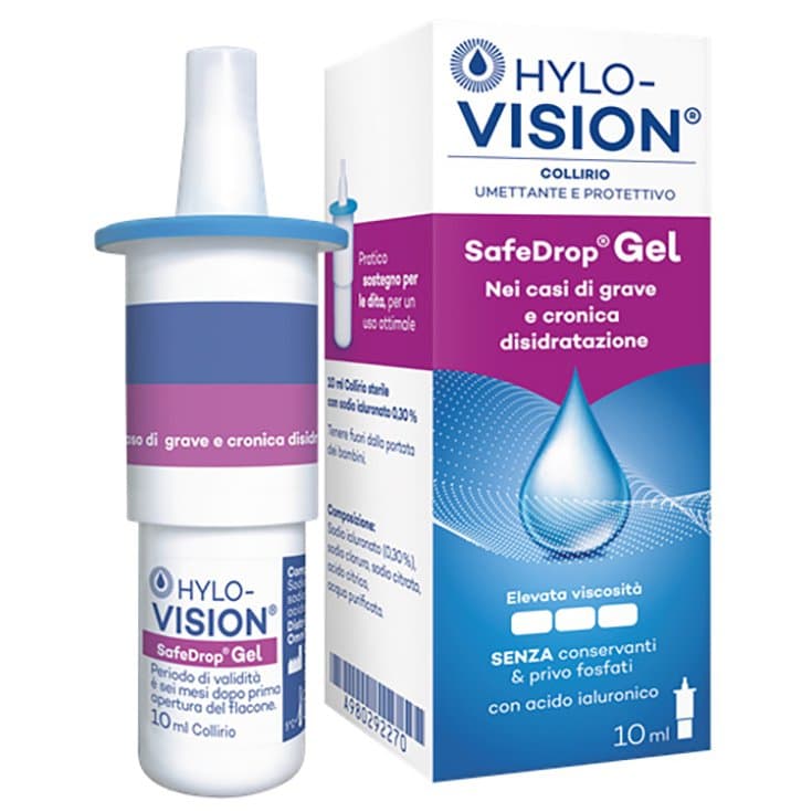 Hylovision Safe Drop Gel 0,3% – Gel oculaire