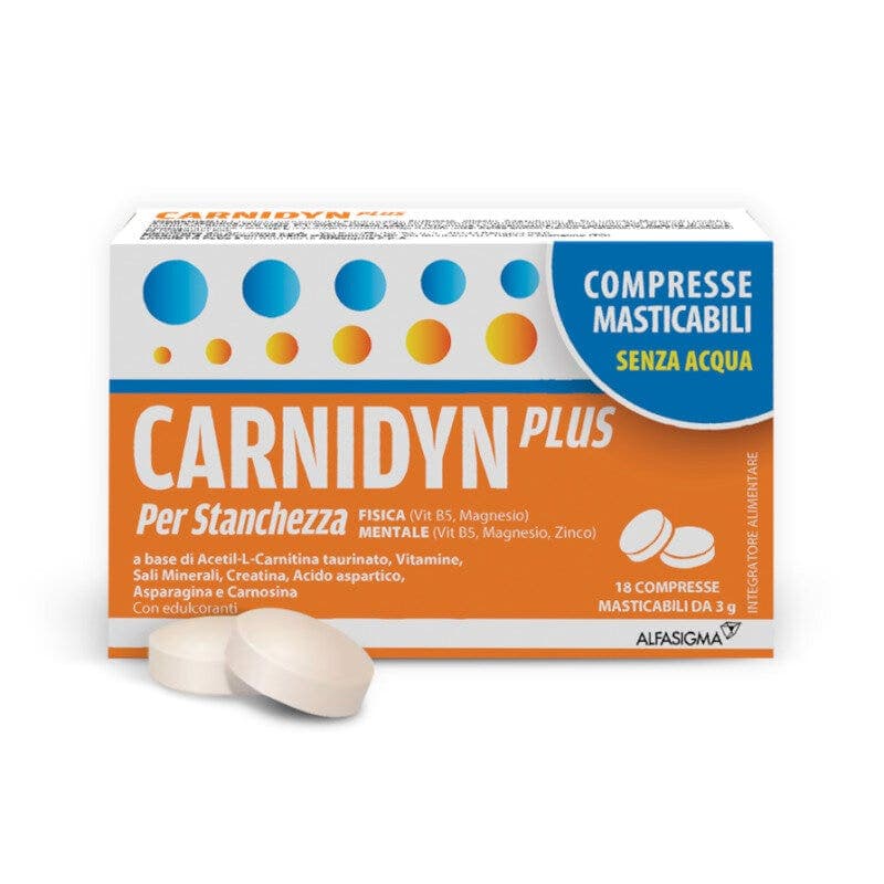 Carnidyn Plus – 18 comprimés à croquer