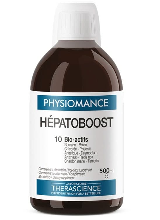 Artichaut + Chardon-Marie – 500 ml solution à boire | Physiomance Hepatoboost