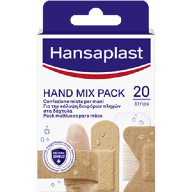 Hansaplast Hand Mix Pack – Set de Pansements assortis