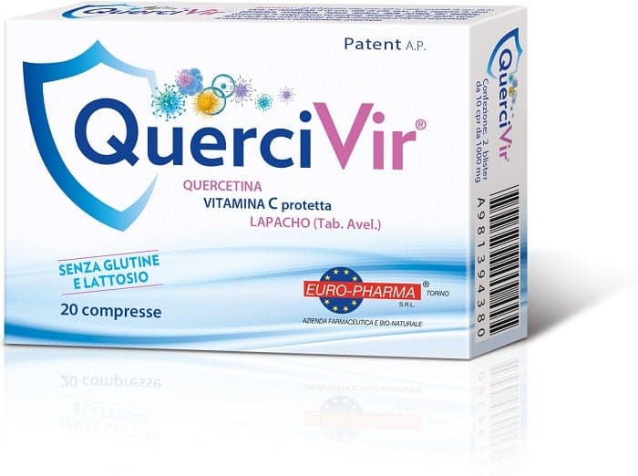 Quercivir – 20 comprimés à la quercétine, vitamine C et zinc