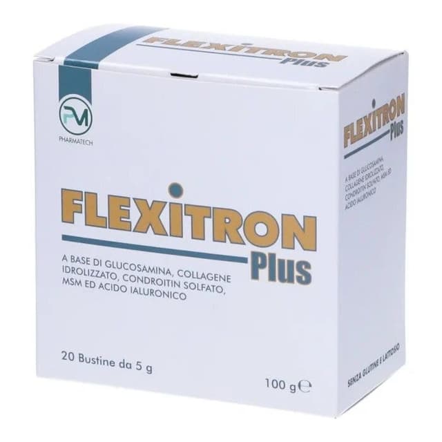 Glucosamine + Chondroïtine – 20 sachets | Flexitron Plus