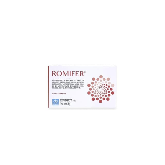 Fer – 30 gélules | Romifer Mastic
