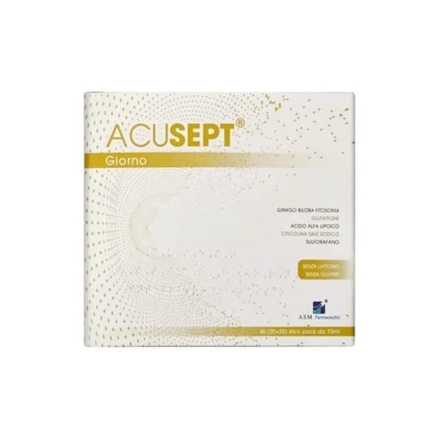 Ginkgo biloba + Glutathion – 40 sachets | Acusept