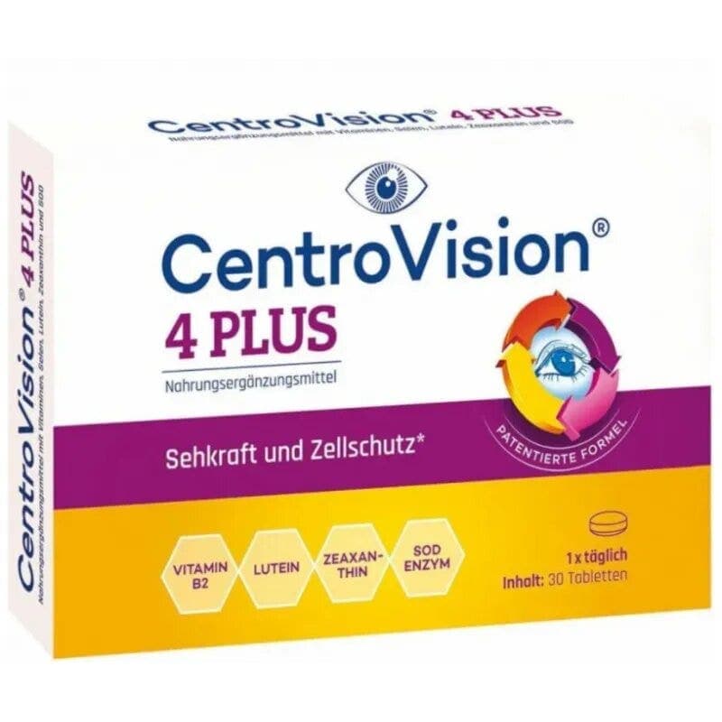 Centrovision 4 Plus – 30 comprimés