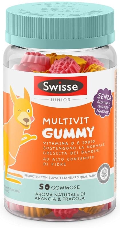 Swisse Junior Multivit Gummy – Bonbons Gélifiés