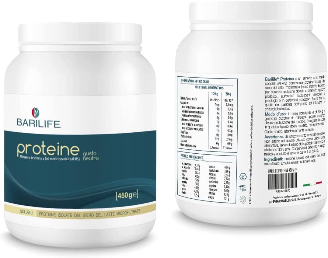 Barilife Proteine – 450 g poudre