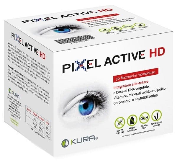 Vitamine B2 + Zinc – 30 Ampoules à Boire pour les Yeux | Pixel Active HD