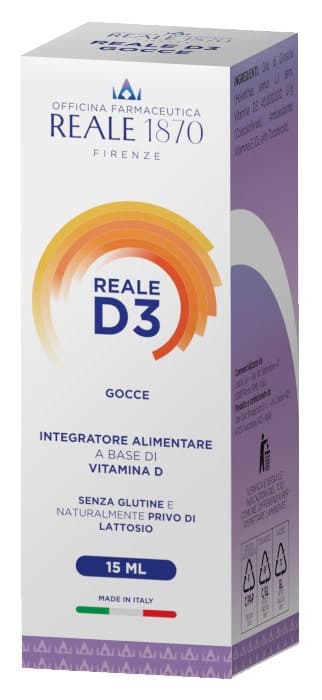 Reale D3 Gouttes – 15 ml