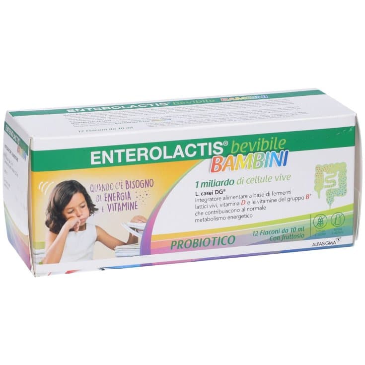 Enterolactis Bevibile Baby – 12 ampoules