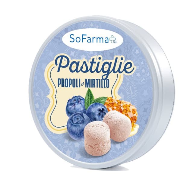 Propolis + Myrtille – 40 g | Propolis-Heidelbeeren-Bonbons