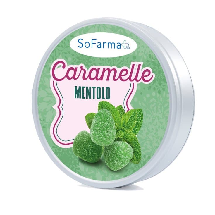 Caramelles Boli Mentolo – 40 g sans sucre