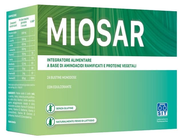 Protéines + Acides aminés BCAA – 24 sachets | Miosar
