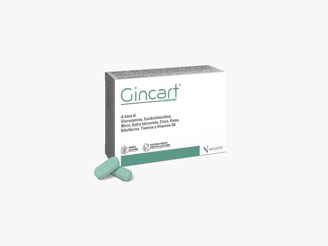 Glucosamine + Chondroïtine – 30 comprimés | Gincart