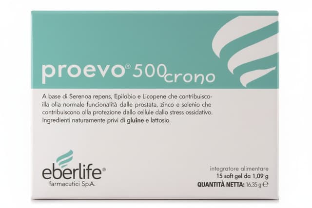 Palmier nain (Serenoa) + Zinc – 15 gélules | PROEVO 500 CRONO