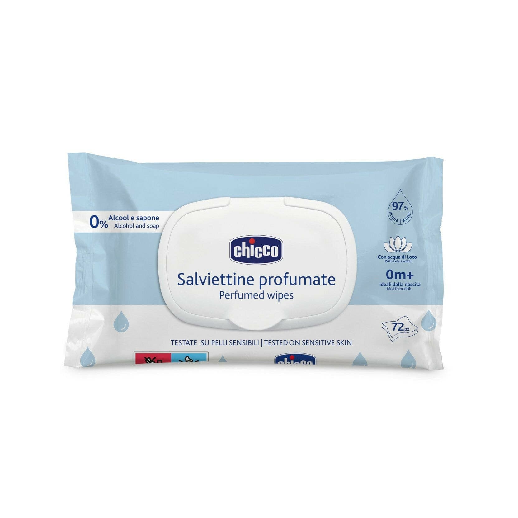 CH Salv – Bandelettes nettoyage dents, 72 pièces