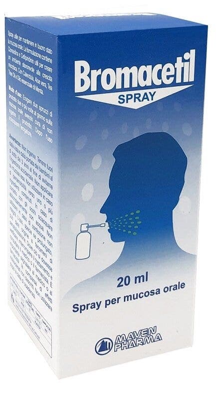 BROMACETIL SPRAY MUCOSA ORALE 20