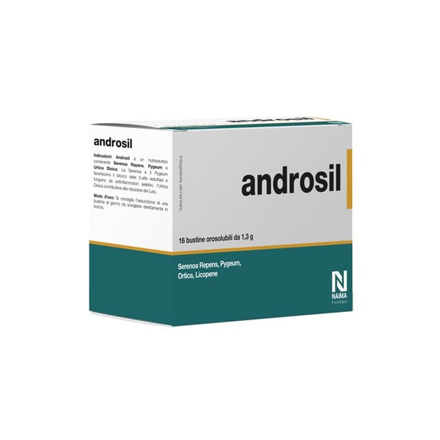 Palmier nain (Serenoa) 400 mg + Lycopène – 16 sachets poudre orosoluble | Androsil