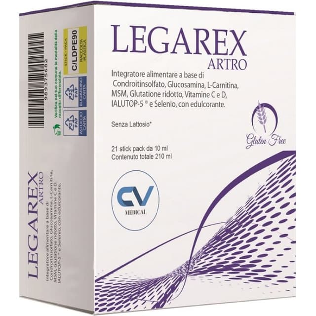 Chondroïtine + Glucosamine – 21 sachets | Legarex Artro