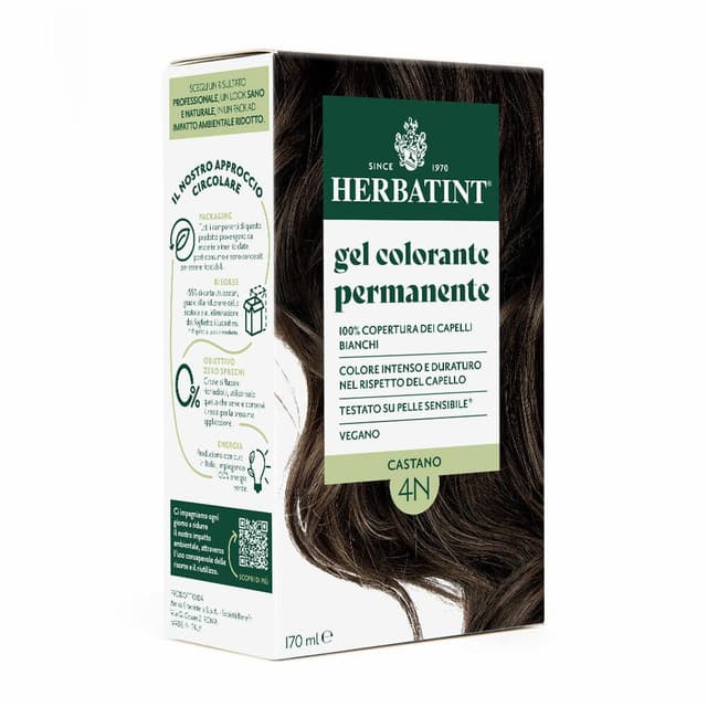 Herbatint 4N Châtain – Colorant capillaire permanent 170 ml