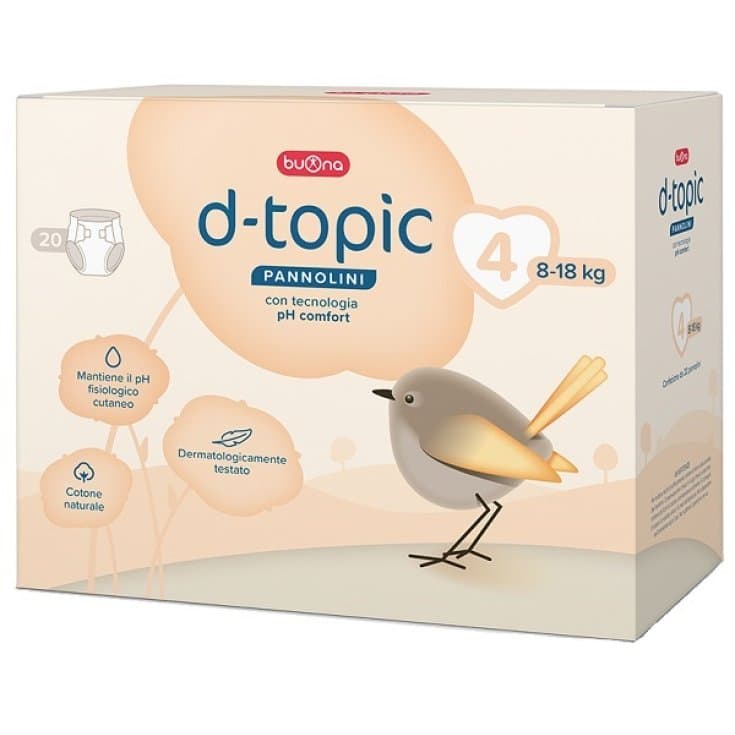 Buona Dtopic Couches taille 4 – 20 pièces