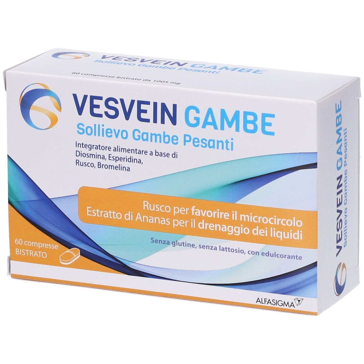 Vesvein Gambe Sollievo – 60 comprimés
