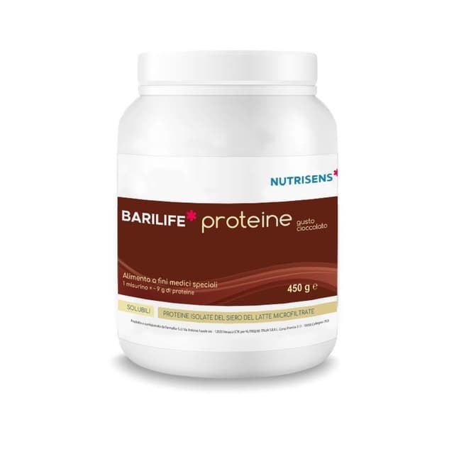 Barilife Protéines Chocolat – 450 g