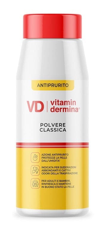 Vitaminderm Poudre 100 g – Poudre Corporelle pour Peau Sensible