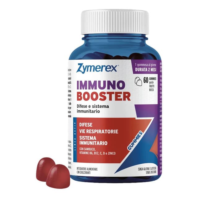 Zymerex Immuno Booster – 60 gommes fruité
