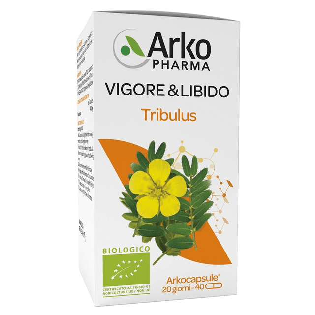 Arkocaps Tribulus Vigore – 40 gélules avec extrait de Tribulus terrestris