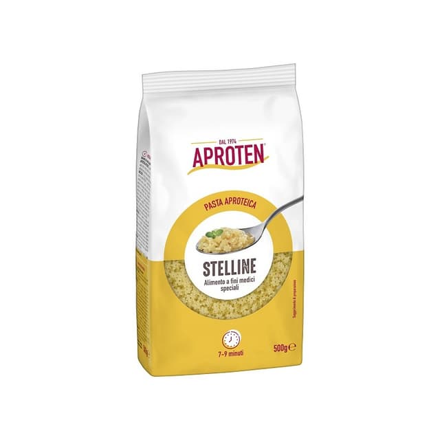 Aproten Pâtes Stelline – Pâtes Pauvres en Protéines 500 g