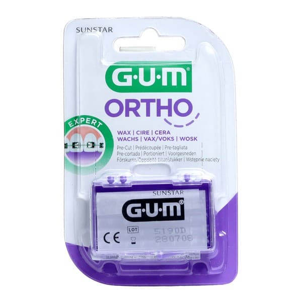 GUM Butler Cire Orthodontique – 5 pièces