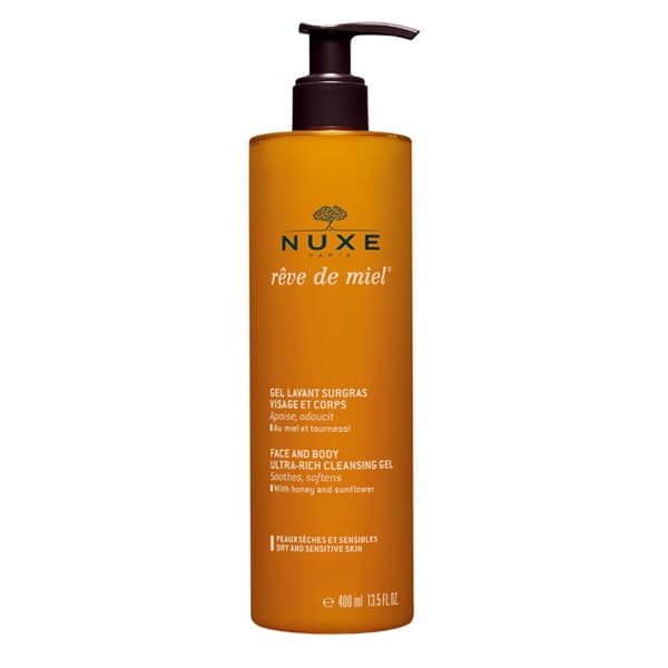 NUXE Rêve de Miel – Gel Nettoyant Visage et Corps