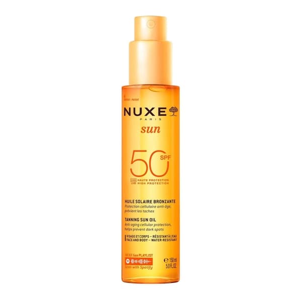NUXE SUN Huile Visage Vitamine C SPF 50